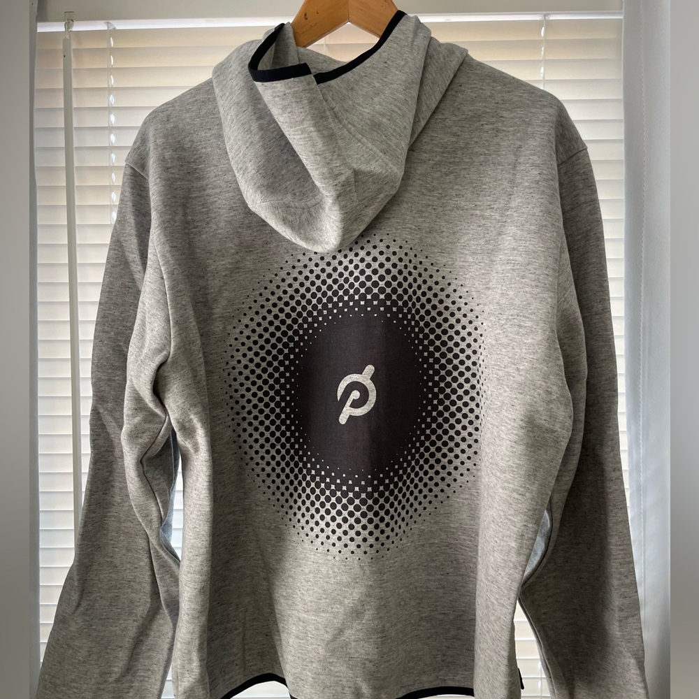 Peloton Hooded Zip Up.
